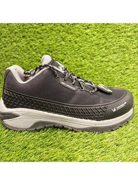 Michelin Latitude Tour EH Mens Size 8 Black Gray Alloy Toe Safety Work Shoes